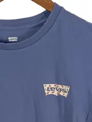 Vorschaubild 2 von Damen T-Shirt Blau Gr. 34;XS Casual Logo-Print