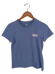 Vorschaubild 1 von Damen T-Shirt Blau Gr. 34;XS Casual Logo-Print