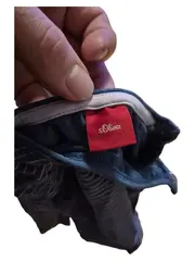 Vorschaubild 4 von Langarmshirt Mädchen Gr. 74 Blau Gestreift Herz Pailletten