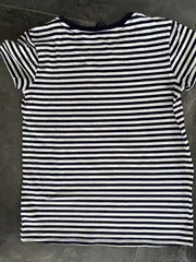 Vorschaubild 2 von Damen T-Shirt Gestreift Kurzarm Gr. S Casual