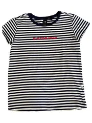 Vorschaubild 1 von Damen T-Shirt Gestreift Kurzarm Gr. S Casual