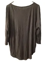 Vorschaubild 4 von Langarmshirt Nieten Damen Gr. XS Grau Modal