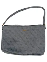Vorschaubild 1 von Damen Umhängetasche Grau Logo-Print Modern Schultertasche