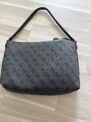 Vorschaubild 2 von Damen Umhängetasche Grau Logo-Print Modern Schultertasche