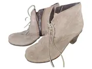 Vorschaubild 2 von Damen Stiefeletten Gr. 40 Braun Schnürstiefelette