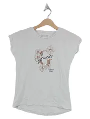 Vorschaubild 1 von Kinder T-Shirt Weiß Blumenprint Gr. 10/140 Casual