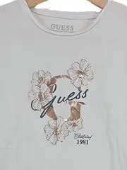 Vorschaubild 3 von Kinder T-Shirt Weiß Blumenprint Gr. 10/140 Casual