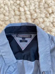 Vorschaubild 4 von Freizeithemd Herren Gr. 50/L (10) Blau Casual