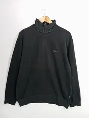 Vorschaubild 2 von Herren Pullover Schwarz Gr. 50/M Casual Strickpullover