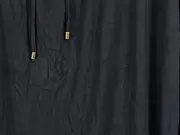 Vorschaubild 2 von Damen A-Linienrock Gr. 44 Schwarz Casual Midirock Viskose