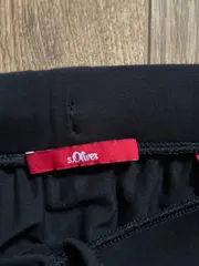 Vorschaubild 3 von Damen A-Linienrock Gr. 44 Schwarz Casual Midirock Viskose