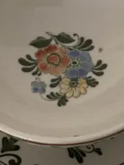 Vorschaubild 3 von Alt Amsterdam Suppentasse mit Untertasse Porzellan Weiß Blumen