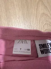 Vorschaubild 3 von Mädchen Langarmshirt Smiley World Rosa Gr. 122 Baumwolle