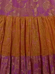 Vorschaubild 3 von Sommerkleid Maxikleid Damen Lila Paisley 40 L