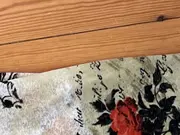 Vorschaubild 4 von Damen T-Shirt Rosenmuster Beige Gr. 38/M Feminin