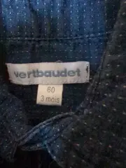 Vorschaubild 5 von Hemdbluse Baby Junge Langarm Baumwolle Blau Gr. 62