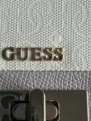 Vorschaubild 3 von Damen Umhängetasche Weiß Grau Kettenschulterriemen Elegant