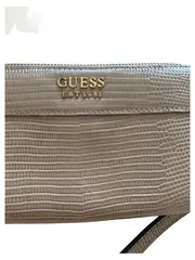 Vorschaubild 3 von Damen Geldbörse Beige Schlangenmuster Reißverschluss Portemonnaie 22x11cm