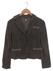 Vorschaubild 1 von Damen Blazer Sakko Gr. 40 Braun Cord Casual