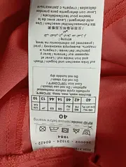 Vorschaubild 4 von Bluse Damen Rot Elegant Gr. 40;M Polyester Kurzarm