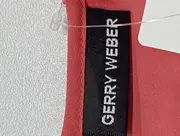 Vorschaubild 3 von Bluse Damen Rot Elegant Gr. 40;M Polyester Kurzarm