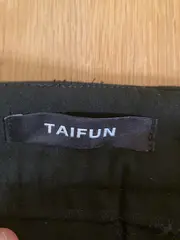 Vorschaubild 5 von TAIFUN Stoffhose Damen Gr. 40 Schwarz Business Hose Bootcut