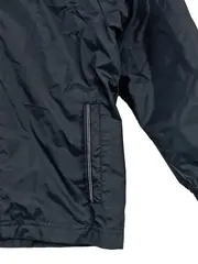 Vorschaubild 4 von Kinder Trainingsjacke Schwarz Gr. 116 Sport Kapuze Reißverschluss