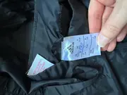 Vorschaubild 7 von Kinder Trainingsjacke Schwarz Gr. 116 Sport Kapuze Reißverschluss