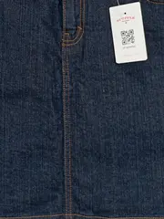 Vorschaubild 4 von Jeansrock Damen Gr. 40 Blau Casual Baumwolle