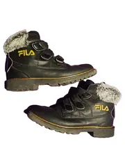 Vorschaubild 6 von Kinder Stiefelette Gr. 32 Schwarz Casual Fell Winter Boots