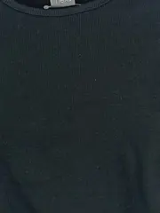 Vorschaubild 6 von Langarmshirt Mädchen Kinder Gr. 104 Schwarz Basic Rippstrick