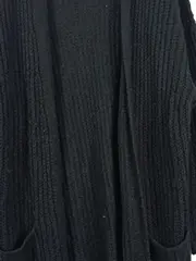 Vorschaubild 3 von EDC Damen Strickjacke L Schwarz Acryl Wolle Cardigan