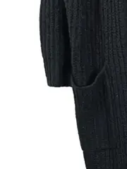 Vorschaubild 5 von EDC Damen Strickjacke L Schwarz Acryl Wolle Cardigan