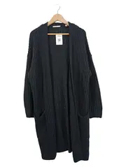 Vorschaubild 1 von EDC Damen Strickjacke L Schwarz Acryl Wolle Cardigan