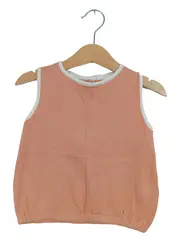 Vorschaubild 1 von Kinder Top Shirt Gr. 86 Orange Casual Rippstrick