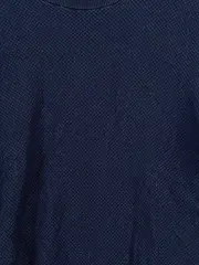 Vorschaubild 5 von Herren Pullover Blau L Strukturmuster Baumwolle Casual