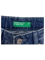 Vorschaubild 3 von Wide Fit Jeans Damen W27 36 S Blau Baumwolle