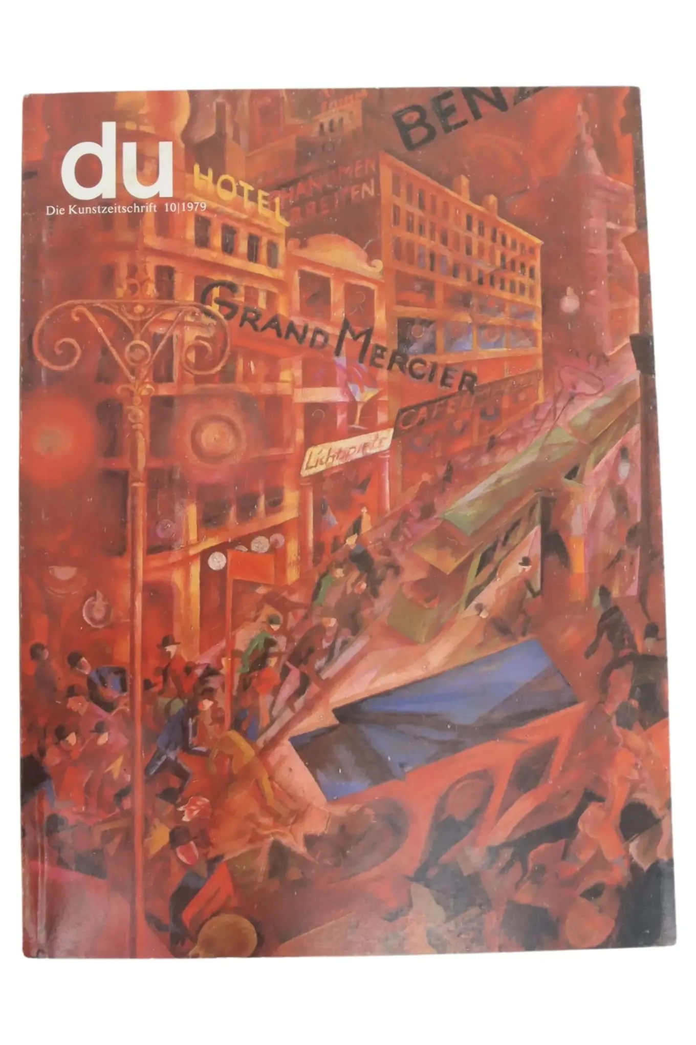 MARKENLOS du Die Kunstzeitschrift 10/79 Kunst Kultur Vintage Magazin Sammlerstück