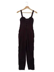 Vorschaubild 1 von Damen Jumpsuit Rot Gestreift Gr. 34/XS Casual Overall