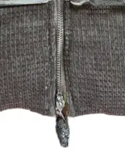 Vorschaubild 4 von Fellweste Damen Bohemian Grau Gr. 38 M Baumwolle