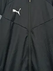 Vorschaubild 2 von Herren Trainingsjacke Sportjacke Zip Jacke Schwarz Gr. L Sportlich