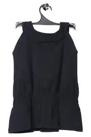 Vorschaubild 2 von Top Kinder Gr. 116 Schwarz Casual mit Schriftzug & Strasssteinen