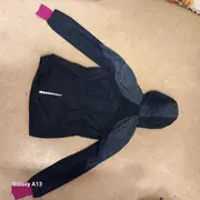 Vorschaubild 2 von TCM Damen Trainingsjacke Laufjacke Gr. 36/S Schwarz Kapuze Sportlich