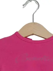 Vorschaubild 2 von Benetton Baby Langarmshirt Gr. 68 Pink Baumwolle Mädchen Shirt