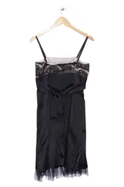 Vorschaubild 2 von Cocktailkleid Damen 38/M Schwarz Elegant Spitze Schleife Festlich