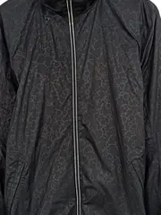 Vorschaubild 2 von Herren Trainingsjacke Laufjacke Schwarz Abstrakt Gr. M Sportjacke
