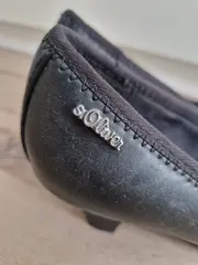 Vorschaubild 4 von Damen Pumps Gr. 36 Schwarz Schleife Absatz 6 cm Klassisch