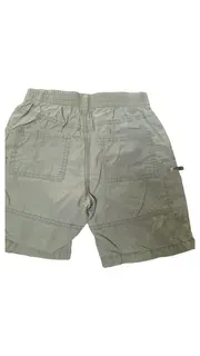 Vorschaubild 3 von Kinder Cargo Shorts Oliv Uni Gr. 80 Baumwolle Freizeit