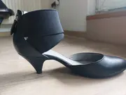 Vorschaubild 6 von Damenschuhe Pumps Gr. 39 Schwarz Elegant mit Knöchelriemen