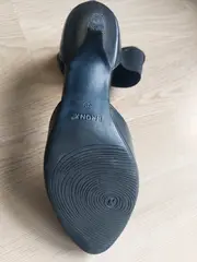 Vorschaubild 10 von Damenschuhe Pumps Gr. 39 Schwarz Elegant mit Knöchelriemen